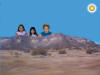 Alissa, Pheona and David Giants