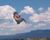 Alissa in the clouds