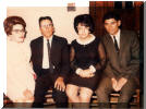 Nettie and Mike Zamora,Marie and George Martinez