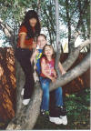 From bottom-Alissa, Martha Jo and friend