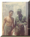 John Lamorie and friend