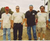Bro. Gene Vigil, Chris Samora, JD Clafliln, and Sam Samora (The Fearsome Foursome)