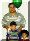 Rich Samora Jr. and sons Caleb and Jeremy